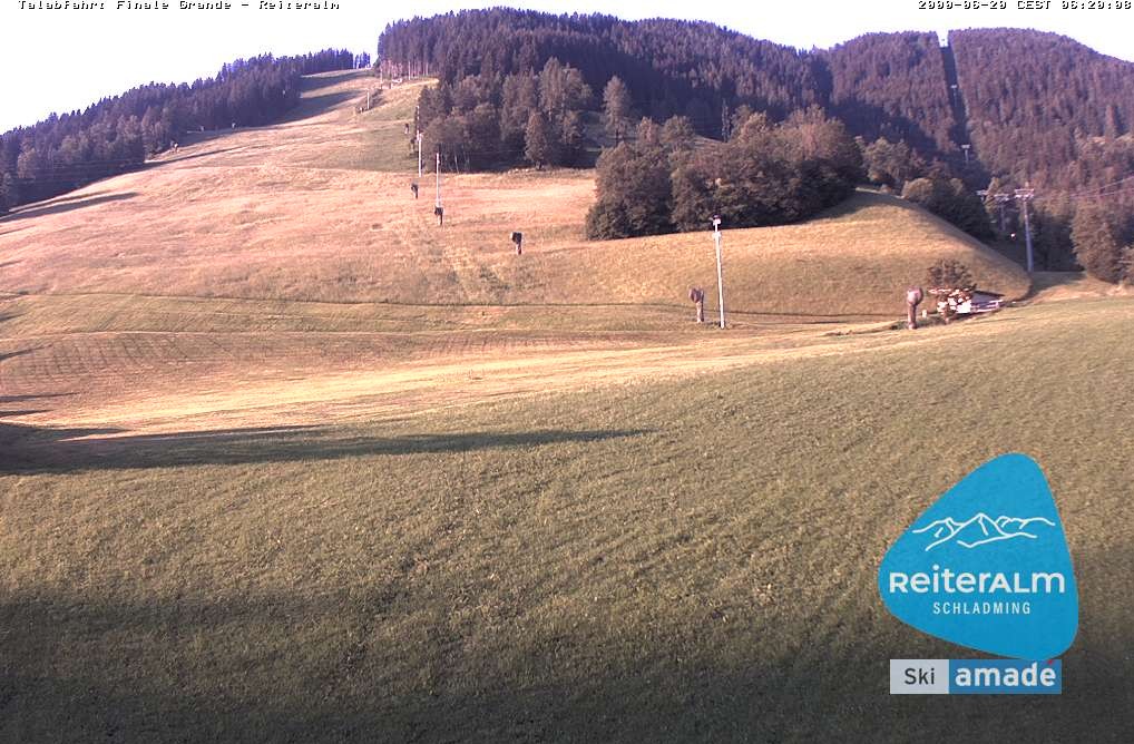 Archiv Foto Webcam Reiteralm - Talstation 8er Silver Jet