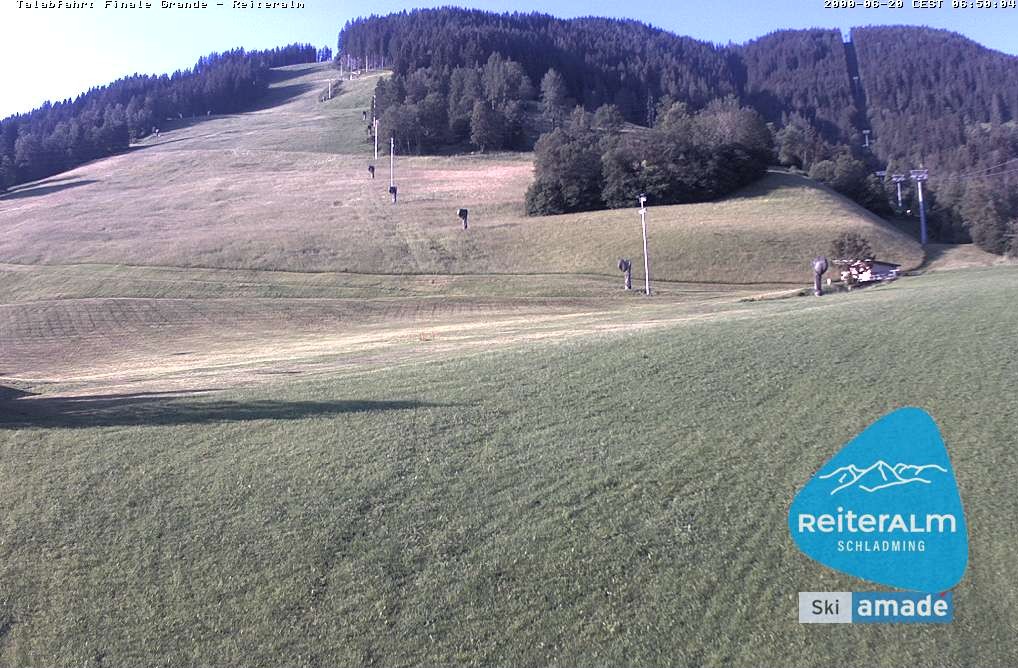 Archiv Foto Webcam Reiteralm - Talstation 8er Silver Jet