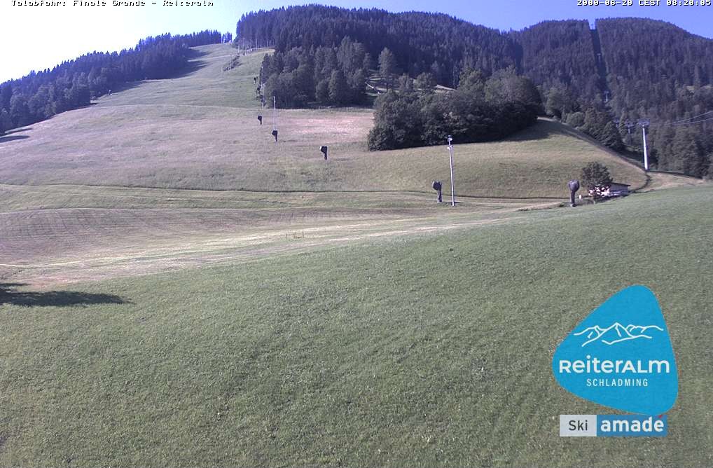 Archiv Foto Webcam Reiteralm - Talstation 8er Silver Jet