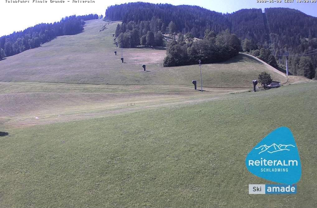 Archived image Webcam Reiteralm: Base Station Silver Jet