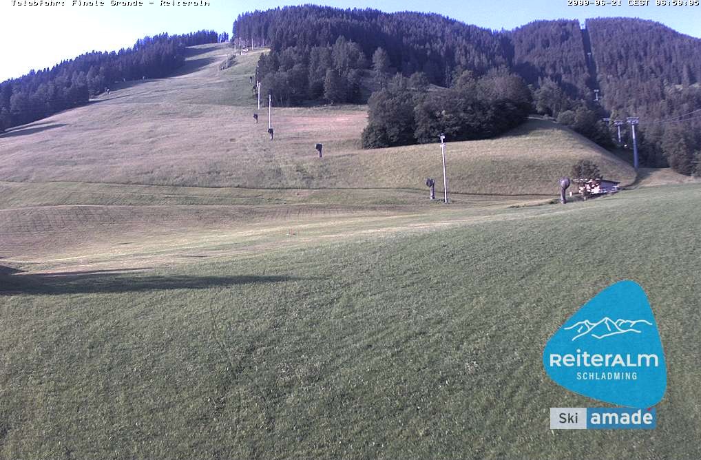 Archiv Foto Webcam Reiteralm - Talstation 8er Silver Jet