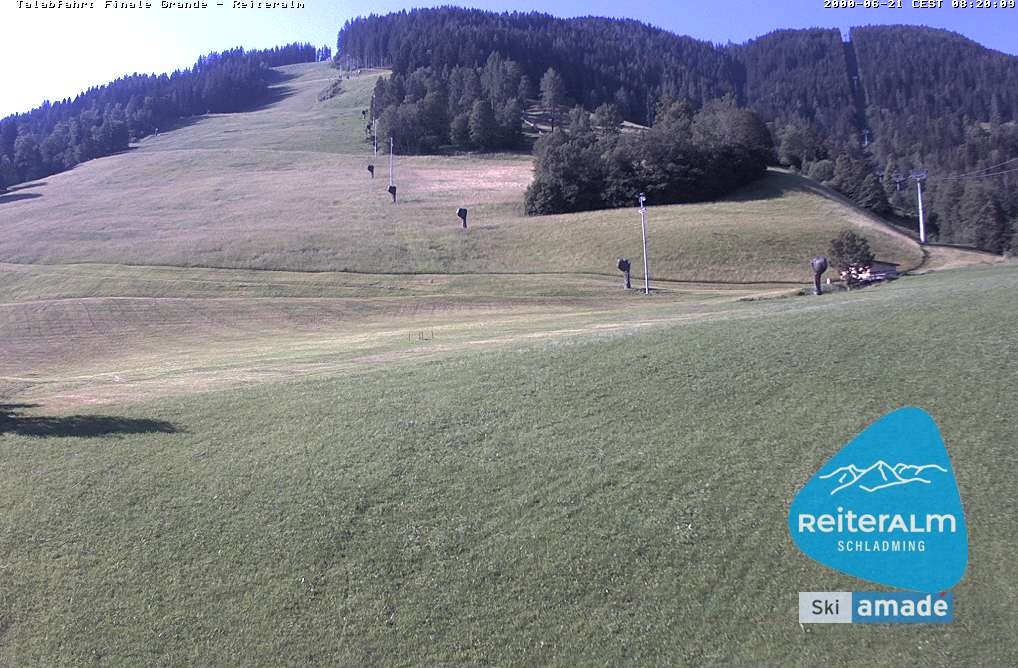 Archiv Foto Webcam Reiteralm - Talstation 8er Silver Jet