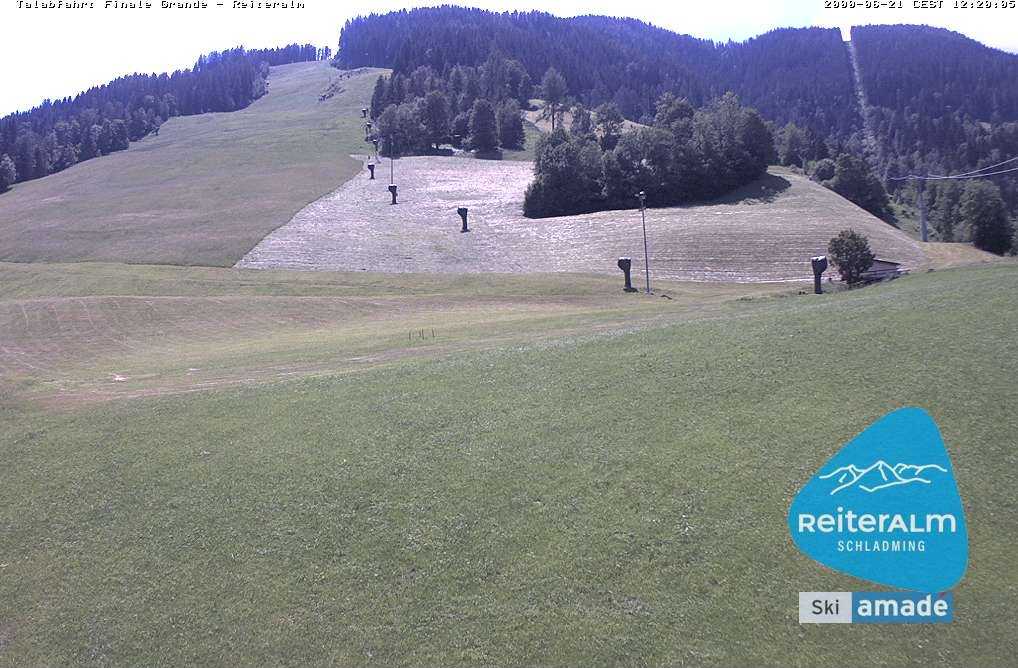 Archiv Foto Webcam Reiteralm - Talstation 8er Silver Jet