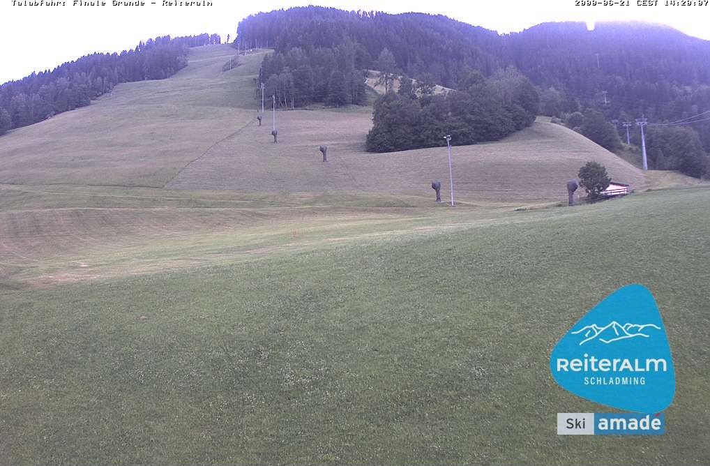 Archiv Foto Webcam Reiteralm - Talstation 8er Silver Jet
