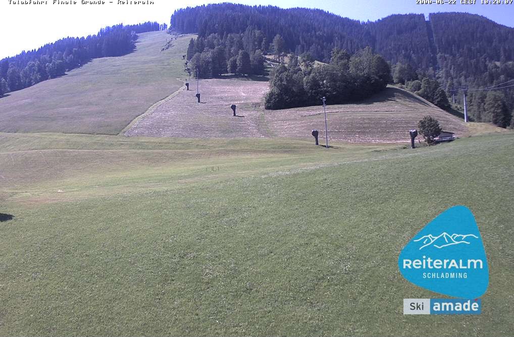 Archiv Foto Webcam Reiteralm - Talstation 8er Silver Jet