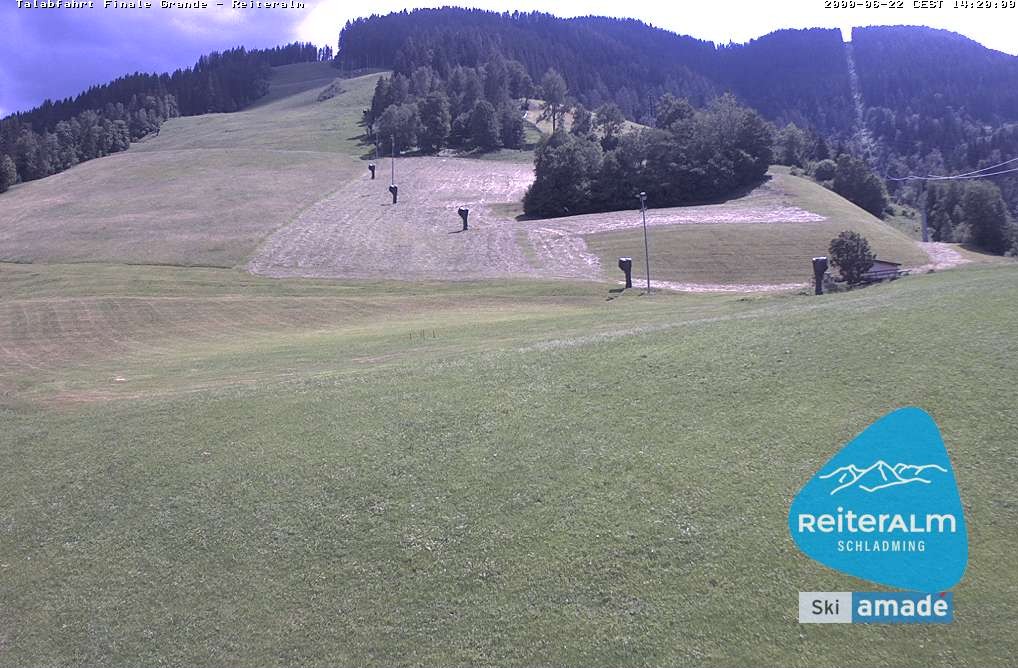 Archiv Foto Webcam Reiteralm - Talstation 8er Silver Jet