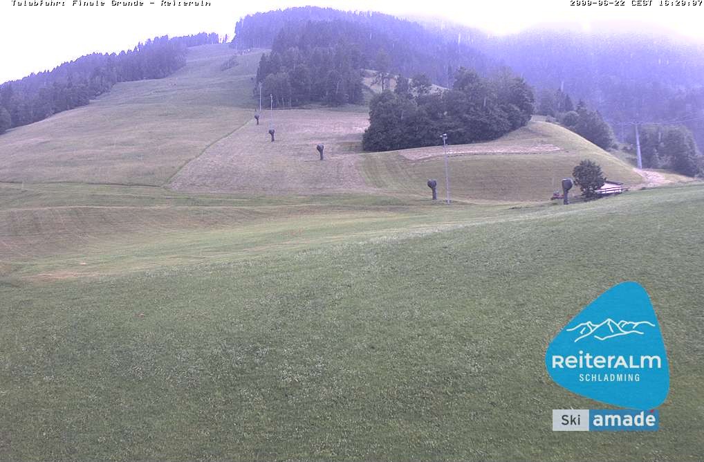 Archiv Foto Webcam Reiteralm - Talstation 8er Silver Jet