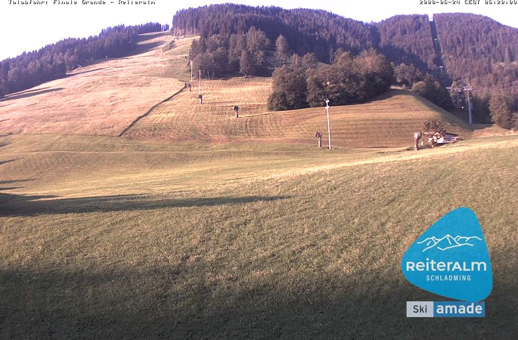 Archiv Foto Webcam Reiteralm - Talstation 8er Silver Jet