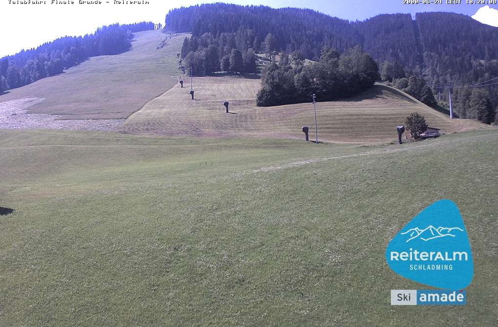 Archiv Foto Webcam Reiteralm - Talstation 8er Silver Jet