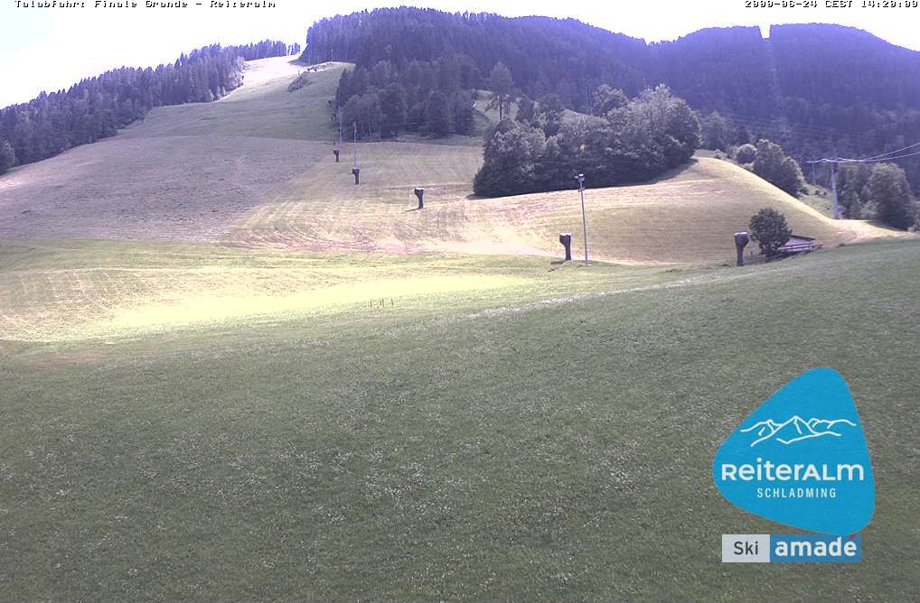Archiv Foto Webcam Reiteralm - Talstation 8er Silver Jet