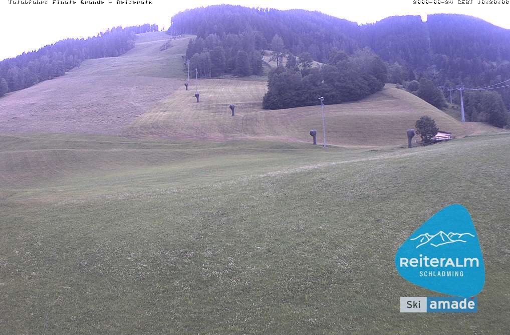 Archiv Foto Webcam Reiteralm - Talstation 8er Silver Jet