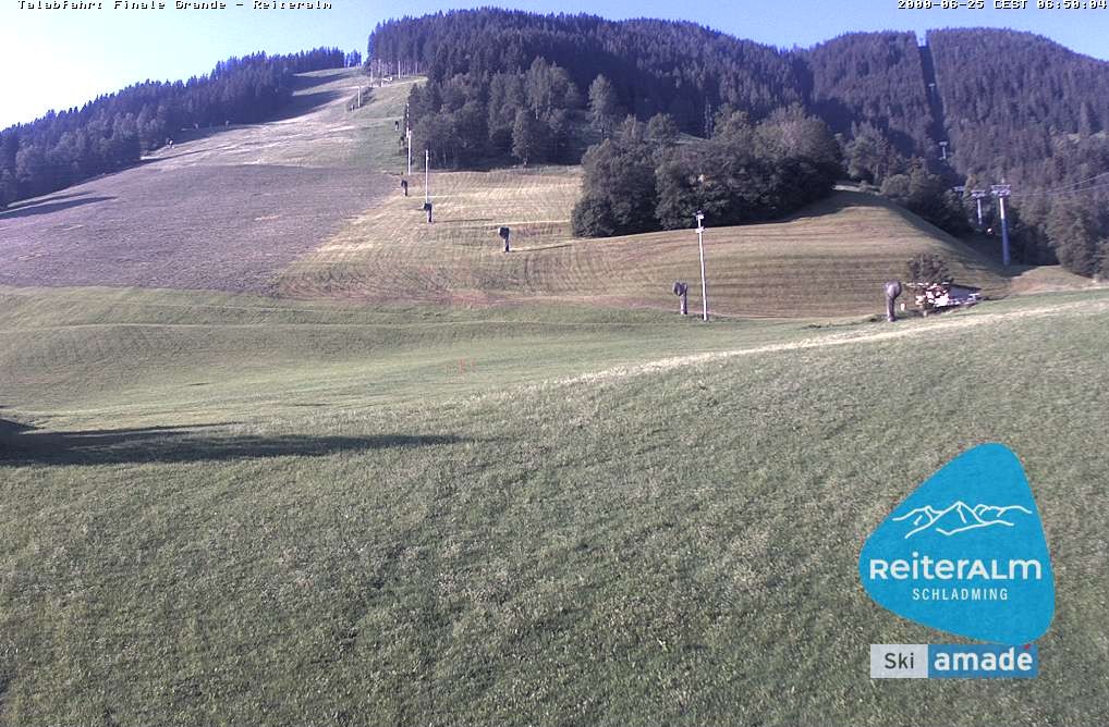 Archiv Foto Webcam Reiteralm - Talstation 8er Silver Jet