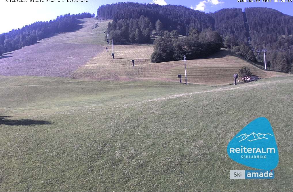 Archiv Foto Webcam Reiteralm - Talstation 8er Silver Jet