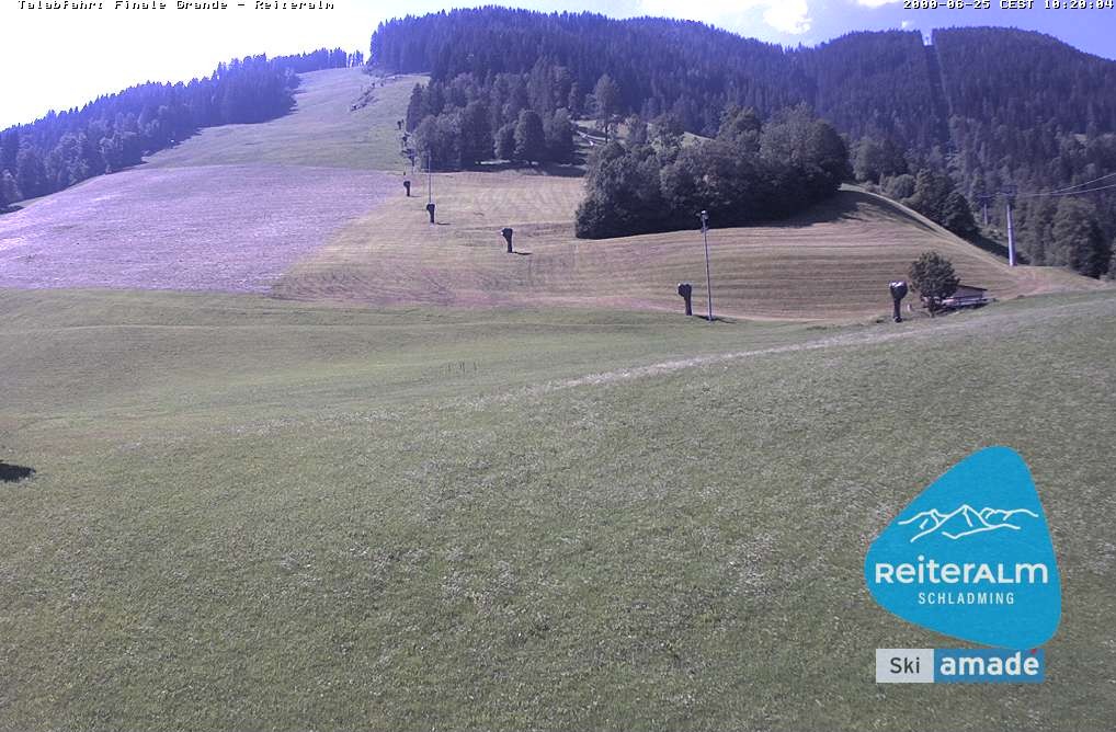 Archiv Foto Webcam Reiteralm - Talstation 8er Silver Jet
