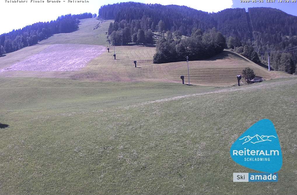 Archived image Webcam Reiteralm: Base Station Silver Jet