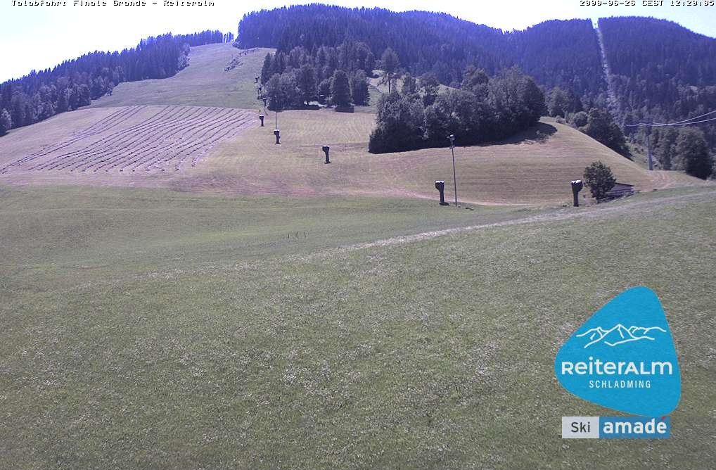 Archived image Webcam Reiteralm: Base Station Silver Jet