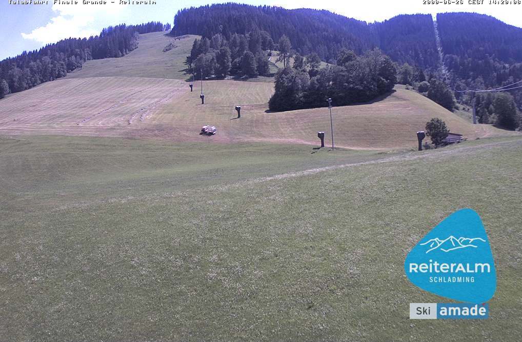 Archived image Webcam Reiteralm: Base Station Silver Jet