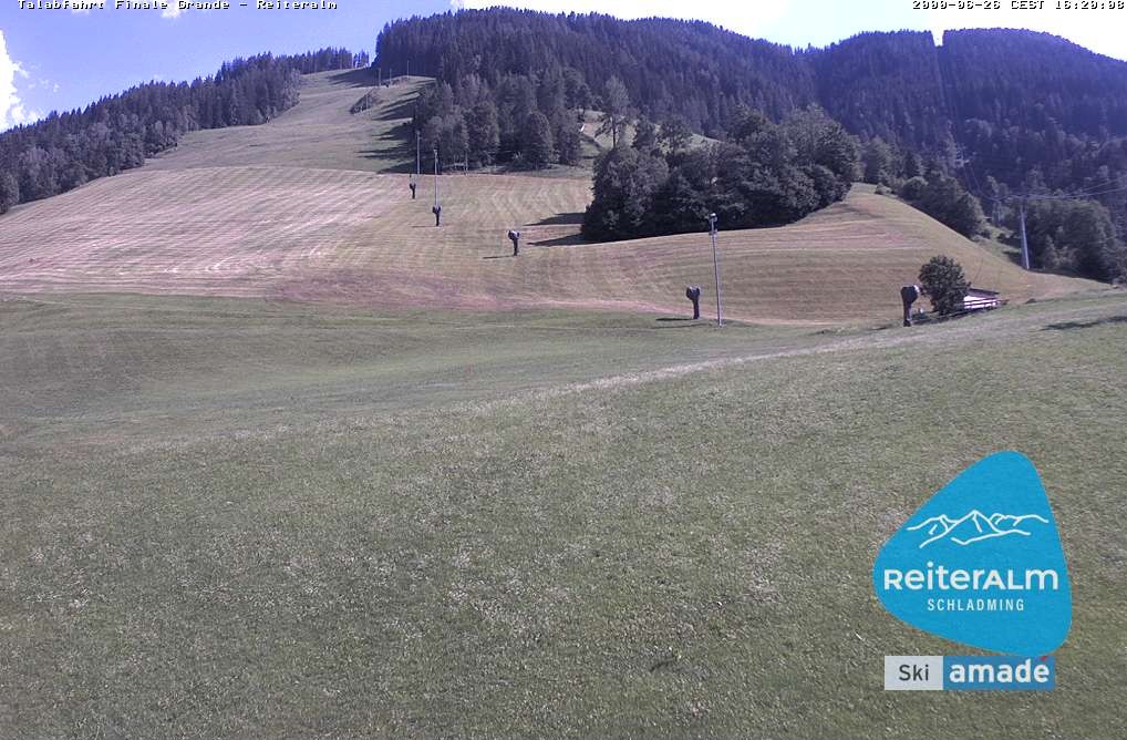 Archived image Webcam Reiteralm: Base Station Silver Jet
