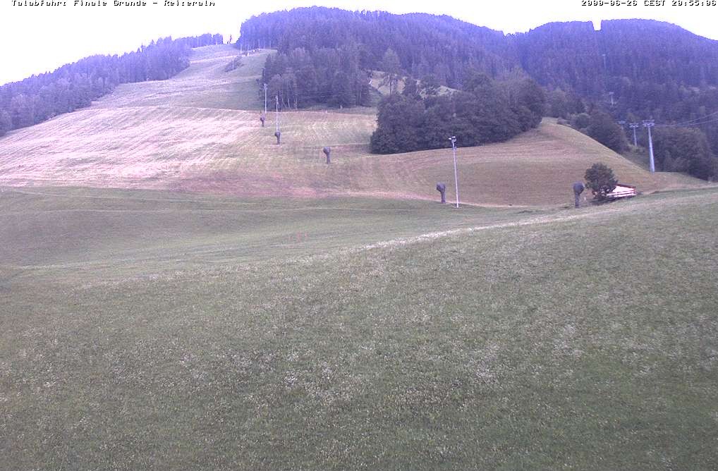 Archived image Webcam Reiteralm: Base Station Silver Jet