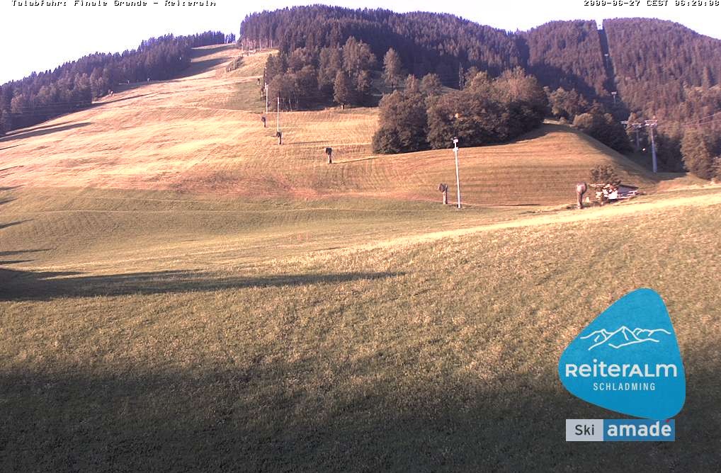 Archiv Foto Webcam Reiteralm - Talstation 8er Silver Jet