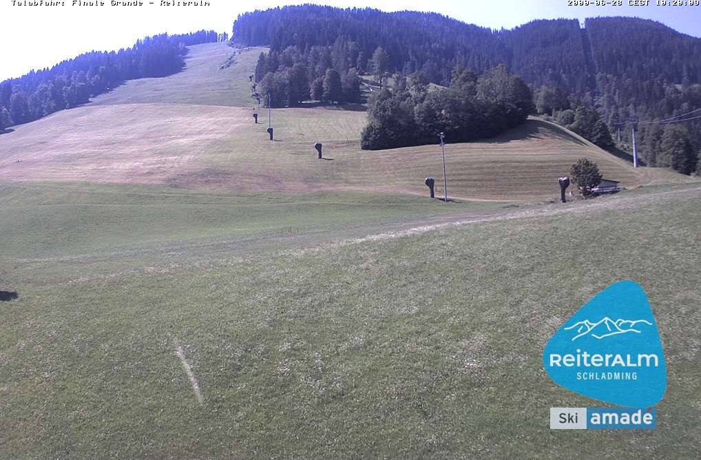 Archiv Foto Webcam Reiteralm - Talstation 8er Silver Jet