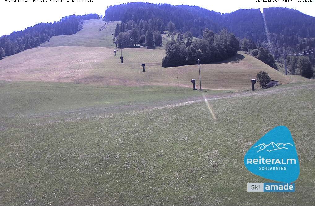 Archiv Foto Webcam Reiteralm - Talstation 8er Silver Jet