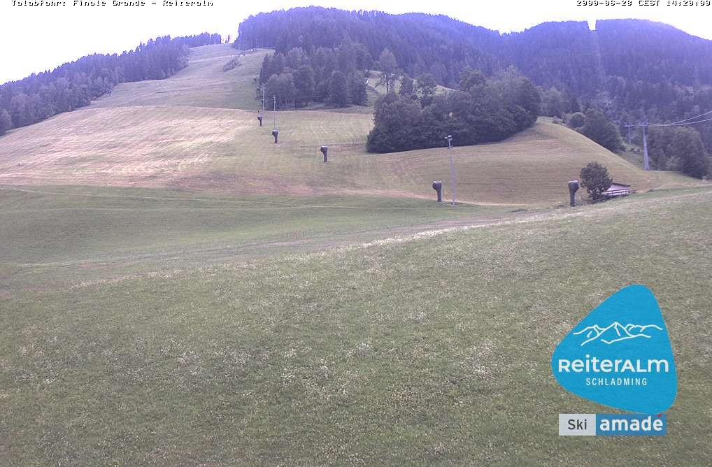 Archiv Foto Webcam Reiteralm - Talstation 8er Silver Jet