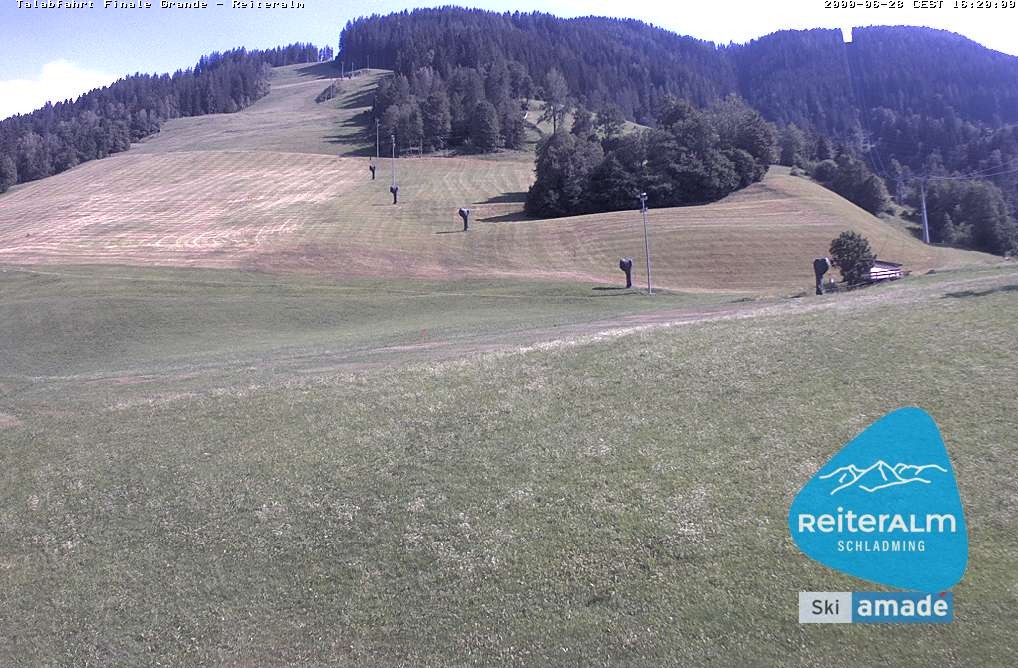 Archiv Foto Webcam Reiteralm - Talstation 8er Silver Jet