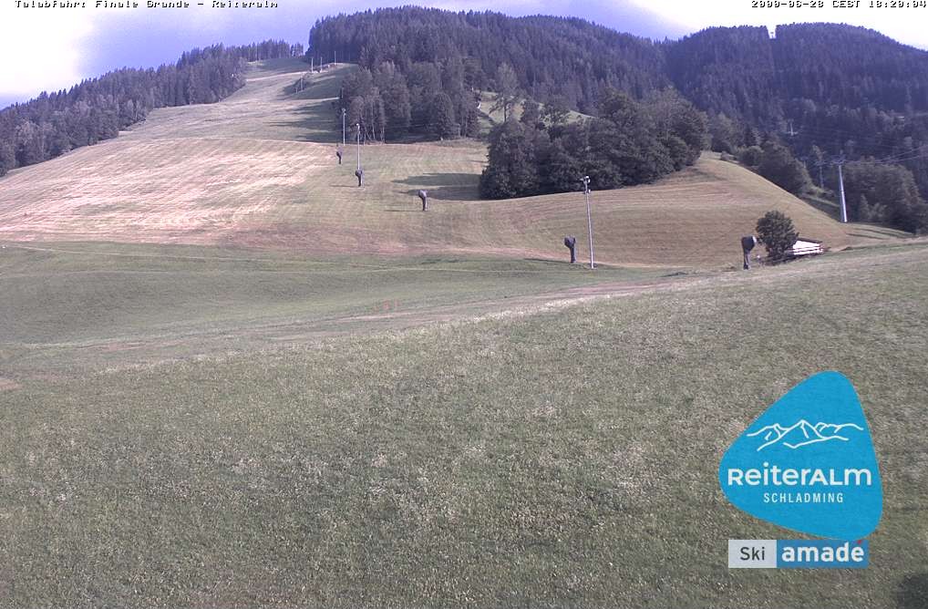Archived image Webcam Reiteralm: Base Station Silver Jet