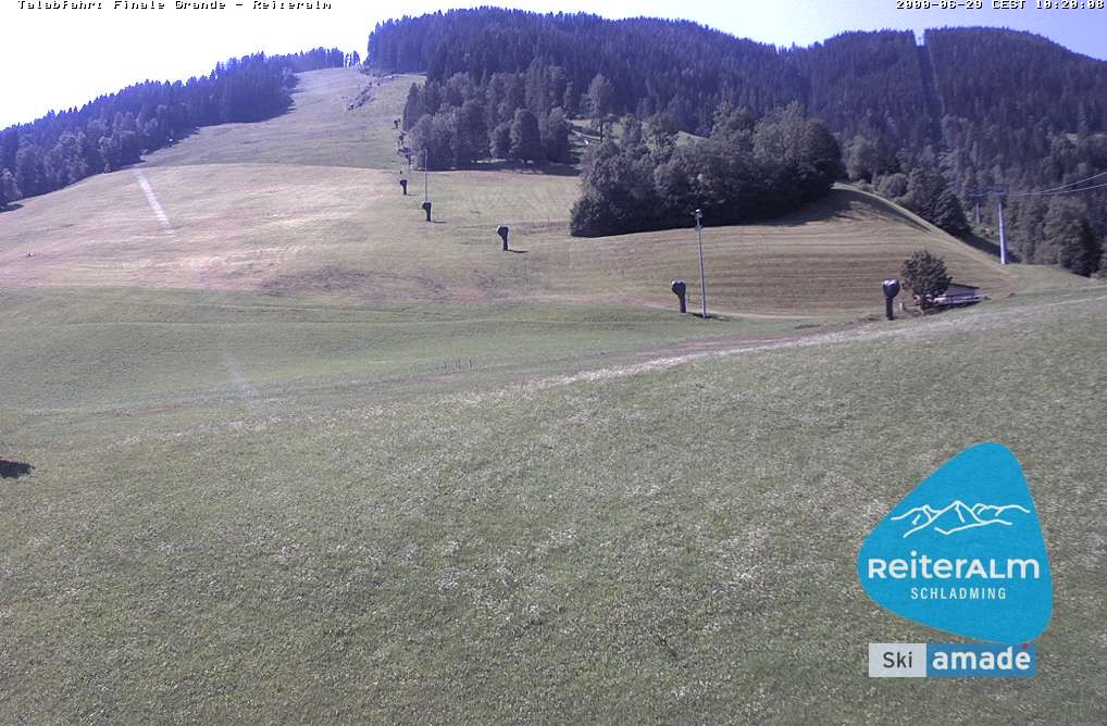 Archiv Foto Webcam Reiteralm - Talstation 8er Silver Jet
