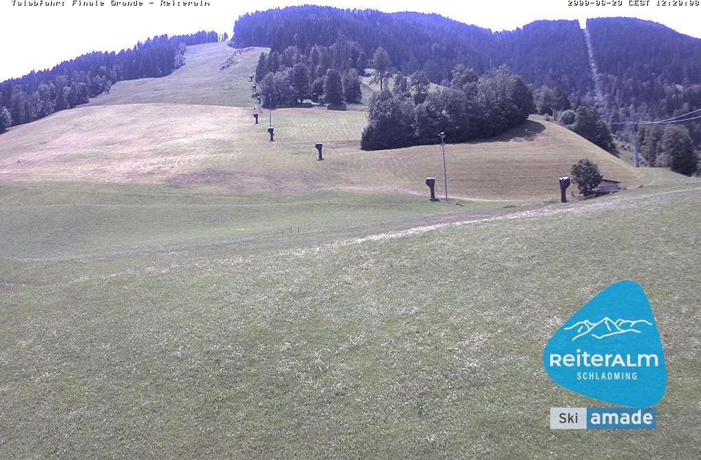 Archiv Foto Webcam Reiteralm - Talstation 8er Silver Jet