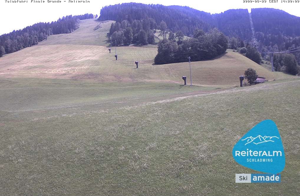 Archived image Webcam Reiteralm: Base Station Silver Jet