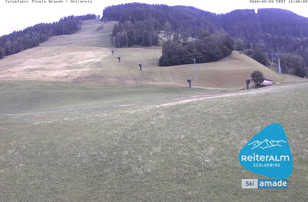 Archived image Webcam Reiteralm: Base Station Silver Jet