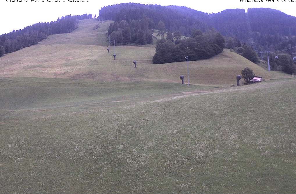 Archived image Webcam Reiteralm: Base Station Silver Jet