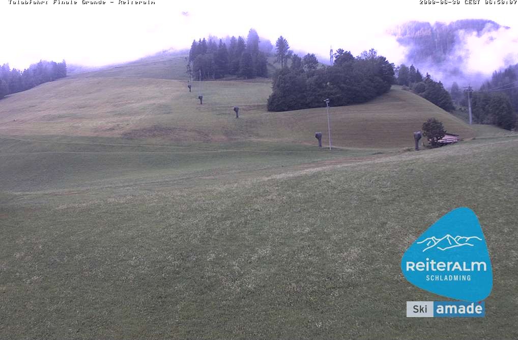 Archived image Webcam Reiteralm: Base Station Silver Jet