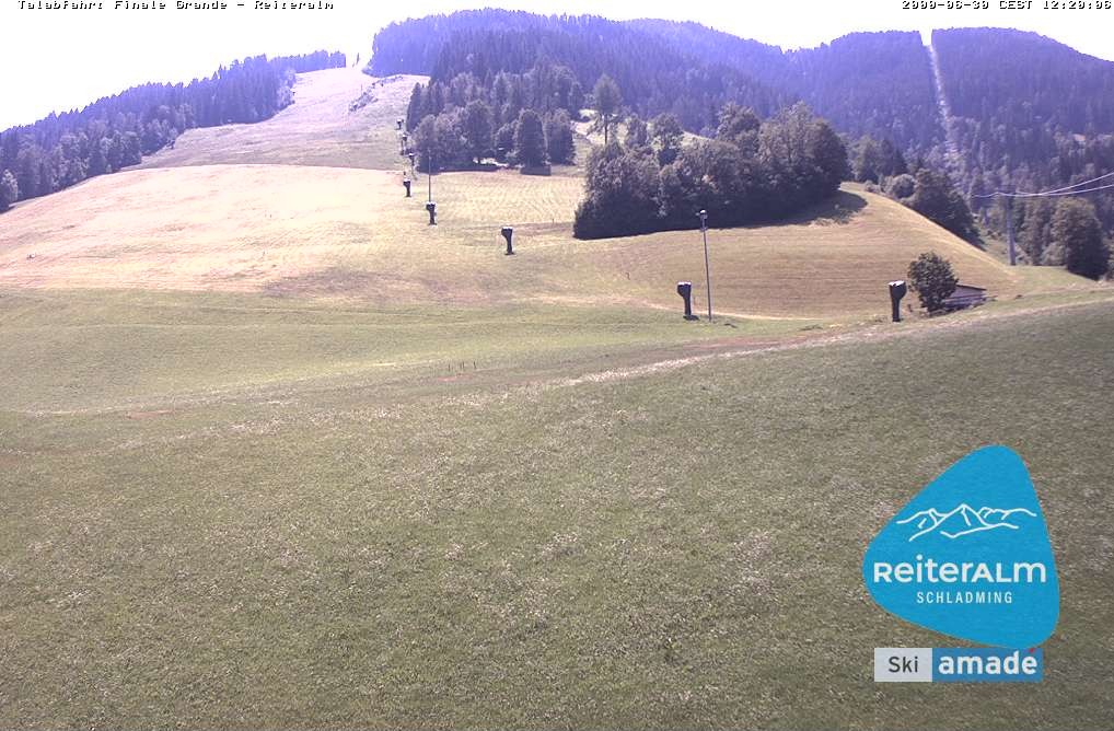 Archiv Foto Webcam Reiteralm - Talstation 8er Silver Jet