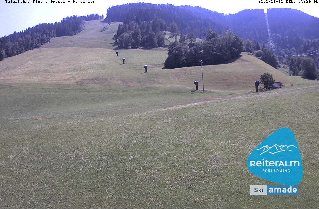 Archiv Foto Webcam Reiteralm - Talstation 8er Silver Jet