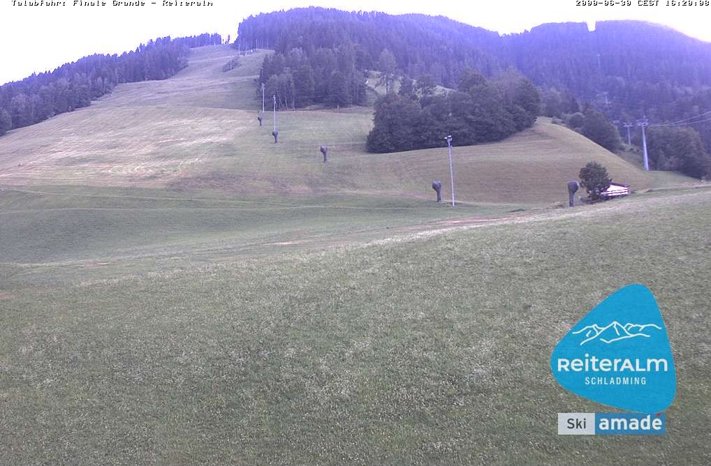 Archiv Foto Webcam Reiteralm - Talstation 8er Silver Jet