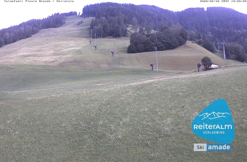 Archiv Foto Webcam Reiteralm - Talstation 8er Silver Jet