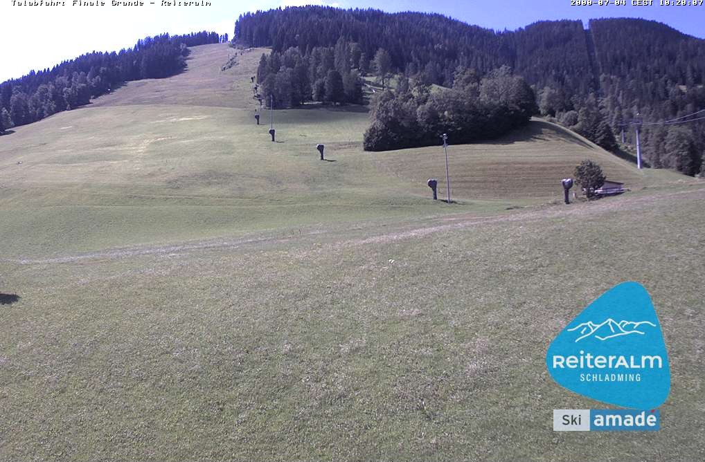 Archived image Webcam Reiteralm: Base Station Silver Jet