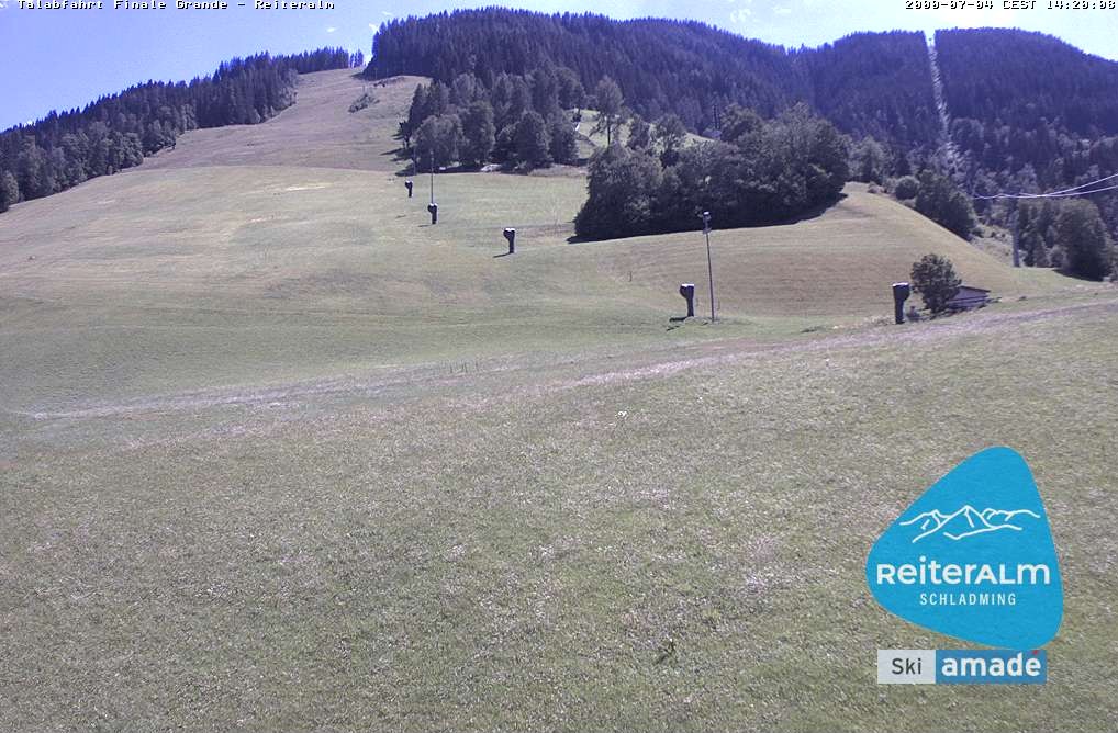 Archiv Foto Webcam Reiteralm - Talstation 8er Silver Jet