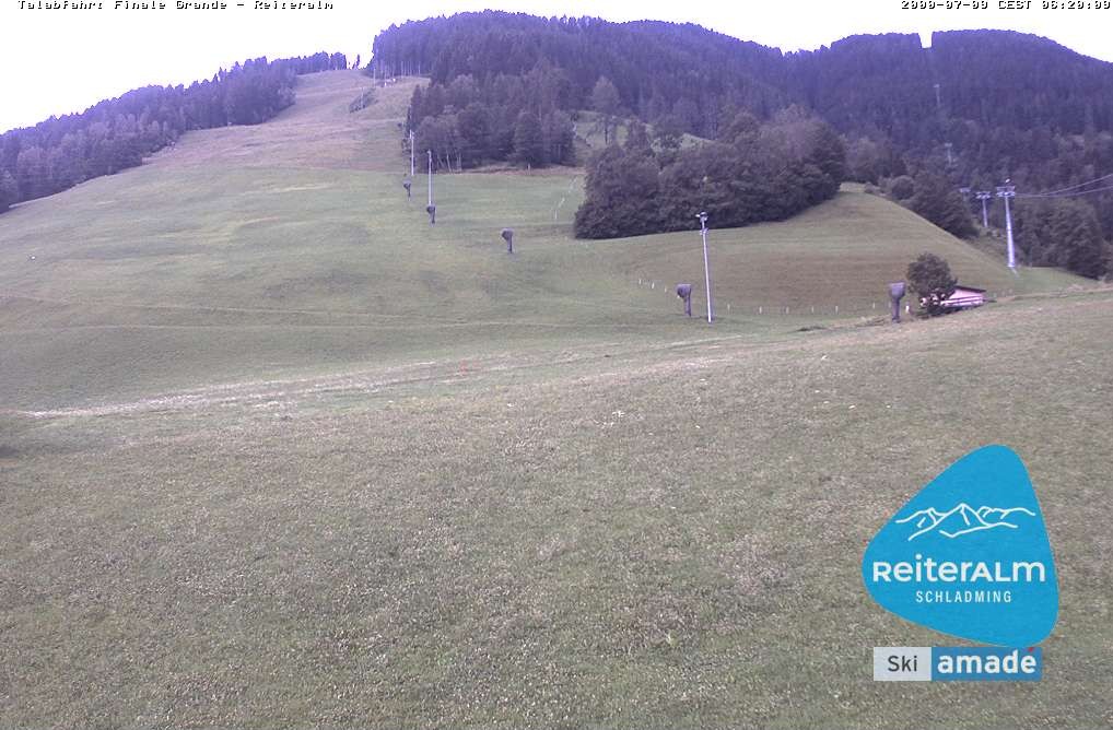 Archiv Foto Webcam Reiteralm - Talstation 8er Silver Jet