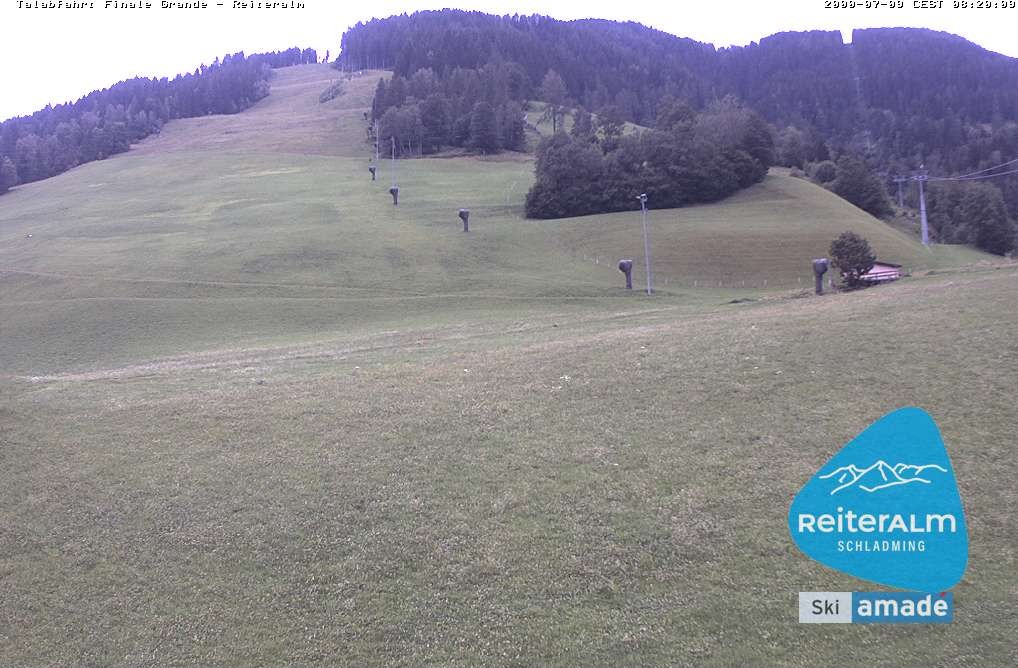 Archiv Foto Webcam Reiteralm - Talstation 8er Silver Jet