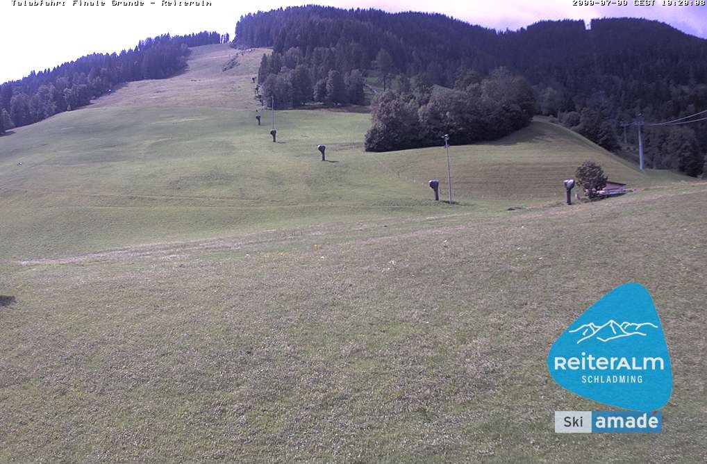 Archiv Foto Webcam Reiteralm - Talstation 8er Silver Jet