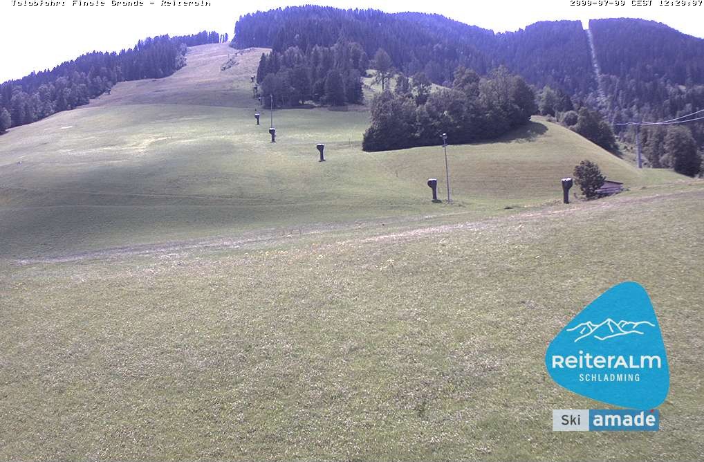 Archiv Foto Webcam Reiteralm - Talstation 8er Silver Jet