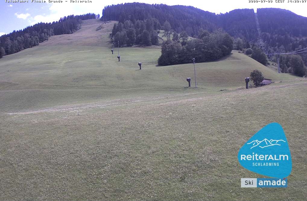 Archiv Foto Webcam Reiteralm - Talstation 8er Silver Jet