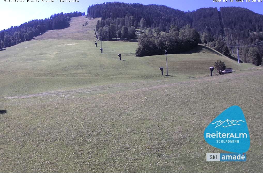 Archiv Foto Webcam Reiteralm - Talstation 8er Silver Jet