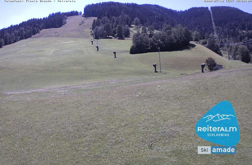 Archiv Foto Webcam Reiteralm - Talstation 8er Silver Jet