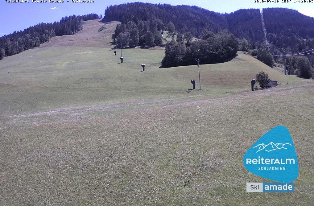 Archiv Foto Webcam Reiteralm - Talstation 8er Silver Jet