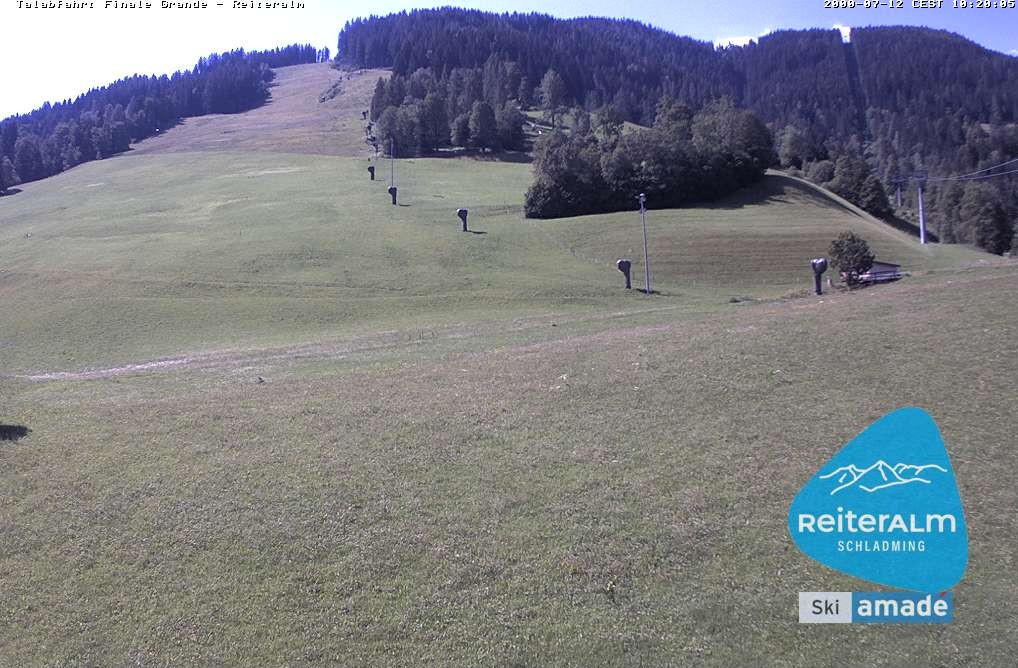 Archiv Foto Webcam Reiteralm - Talstation 8er Silver Jet